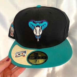 Diamond Backs Cooperstown Collection Snapback Hat
